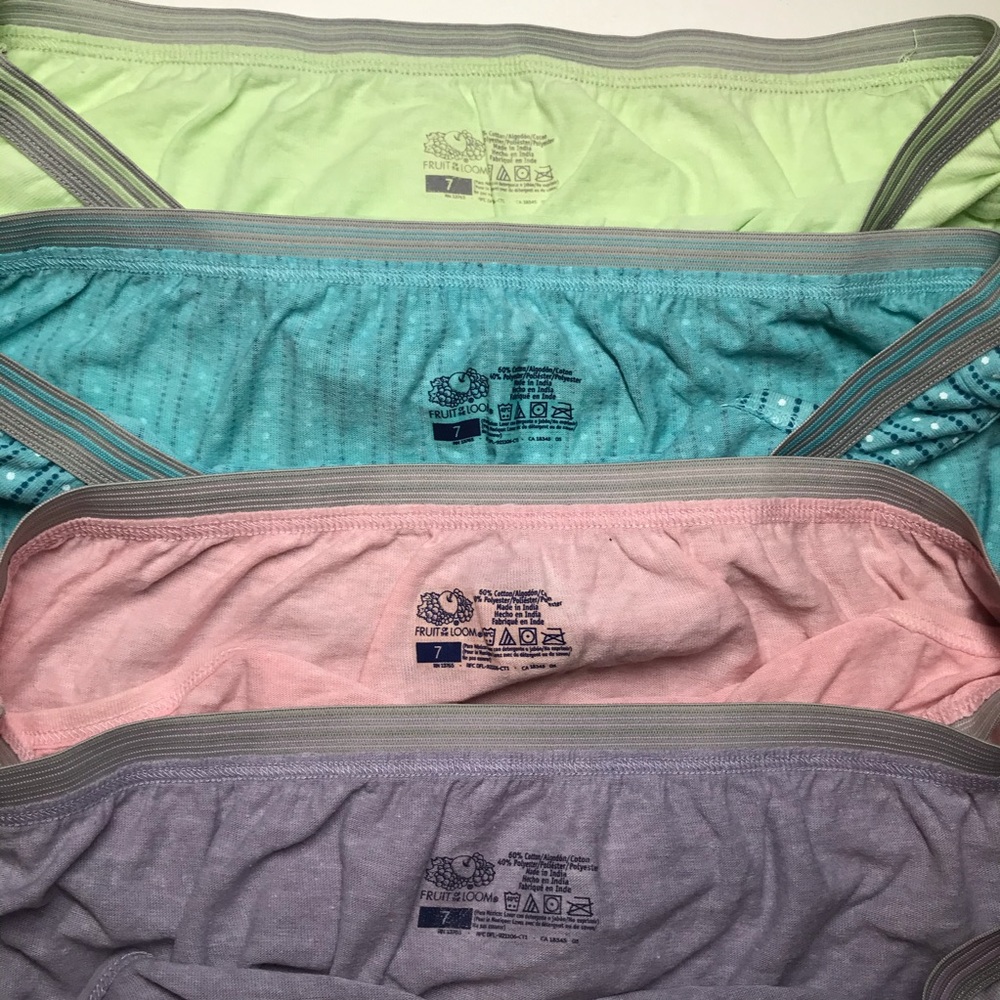 Fruit of the Loom Women’s Panties 4 Pack - Picture 2 of 3